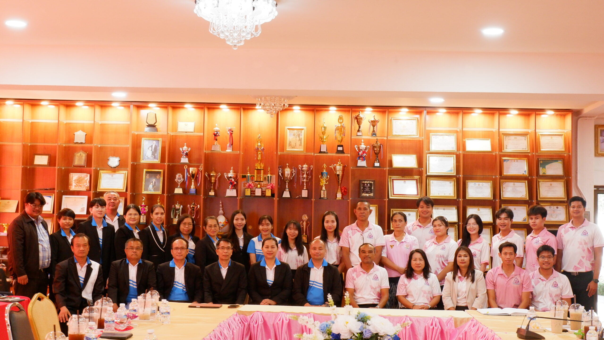 ต้อนรับคณะศึกษาดูงานจากโรงเรียนแวงใหญ่พิทยาสรรค์